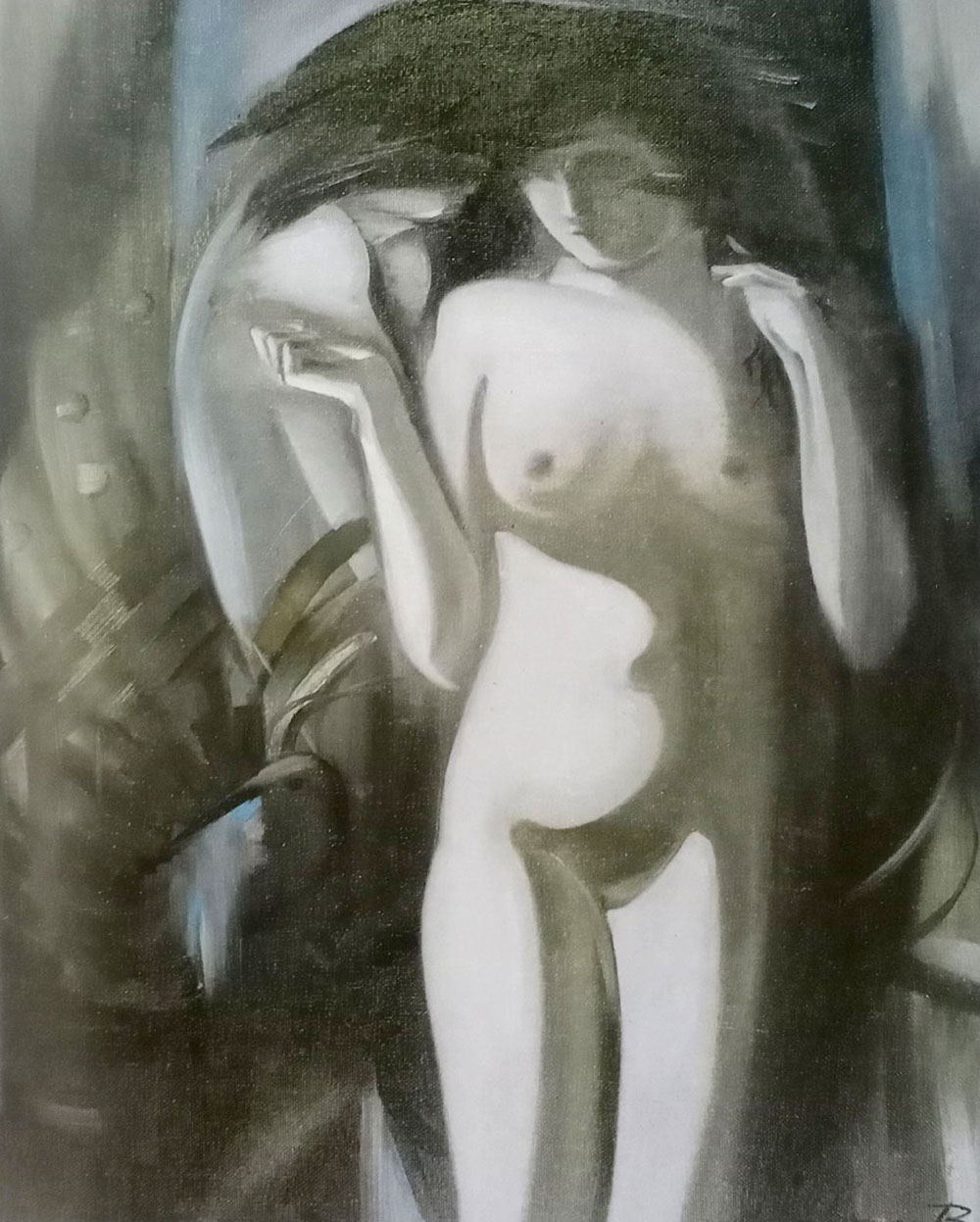 В. Нежуга. «Кохання». 1992. Полотно, олія